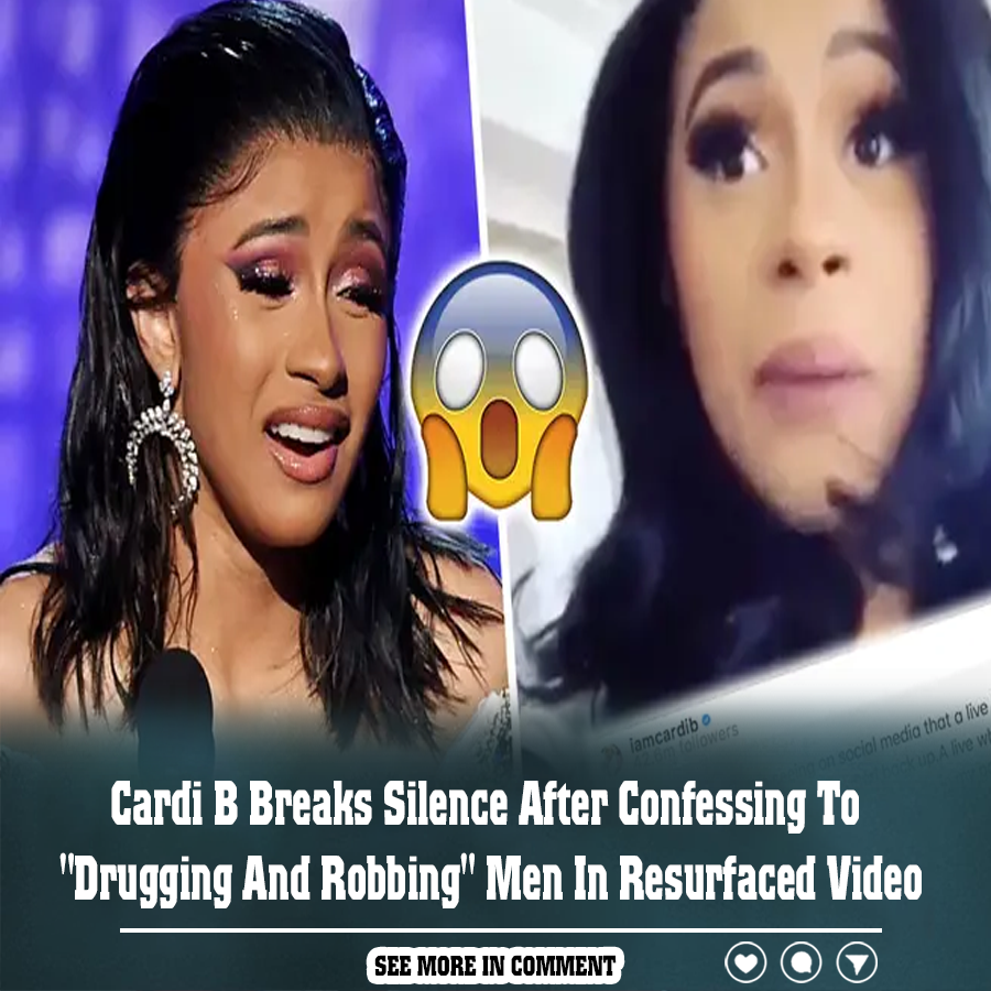 Cardi B Breaks Silence After Confessing To "Drugging And Robbing" Men ...