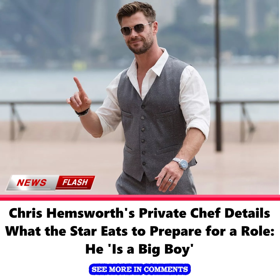 Chris Hemsworth's Private Chef Details What the Star Eats to Prepare(01)