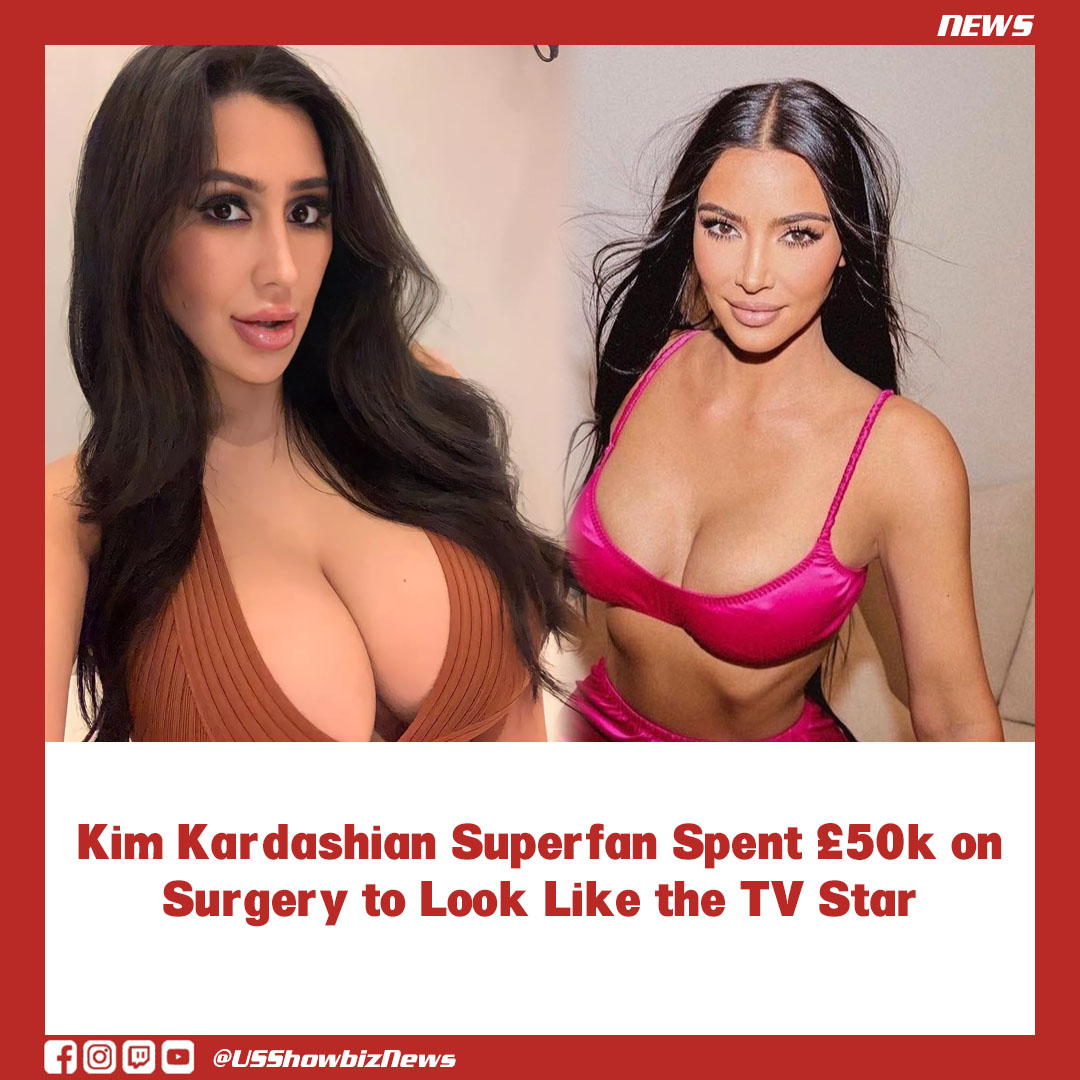 Kim Kardashian Superfan Spent £50k On Surgery To Look Like The Tv Star
