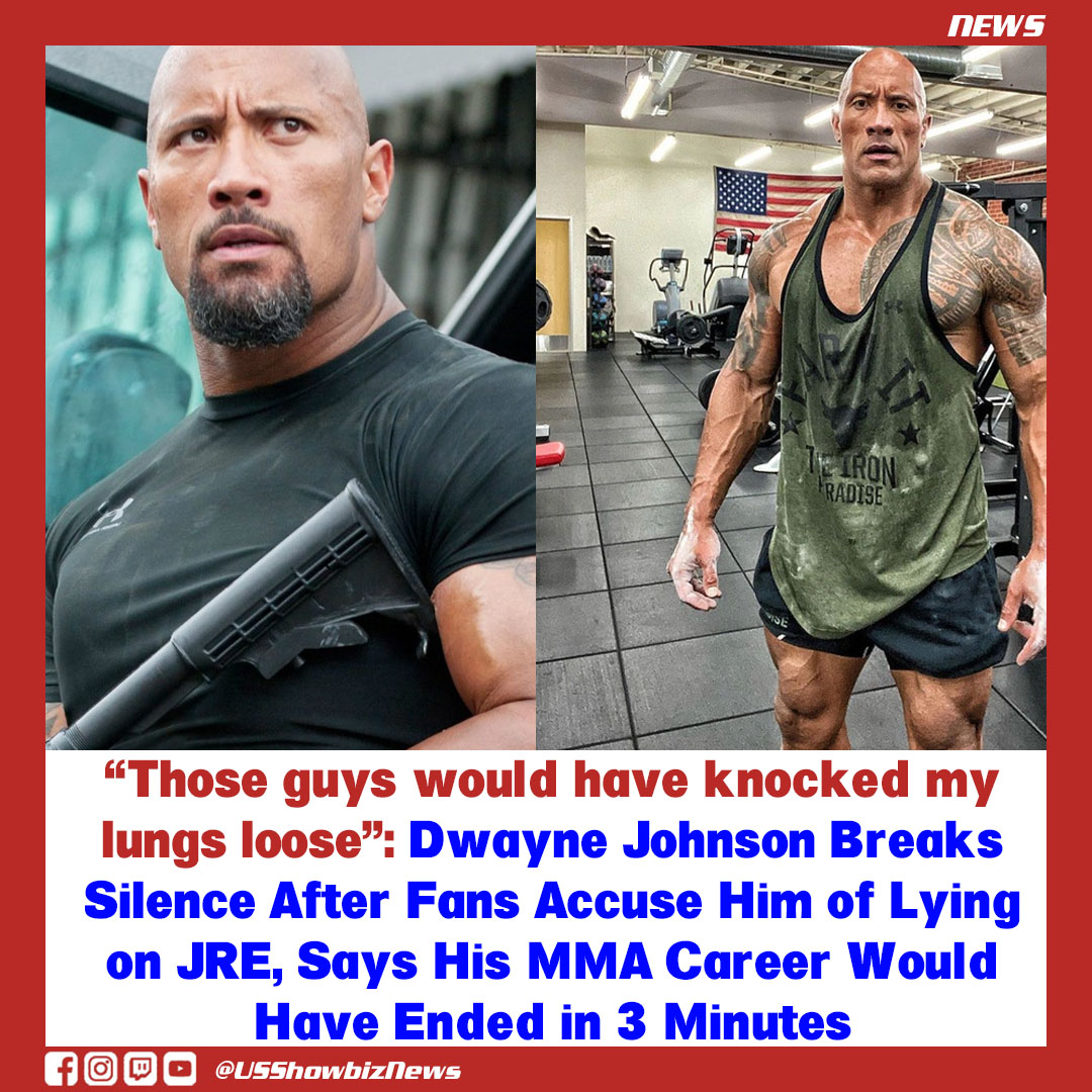 “Those Guys Would Have Knocked My Lungs Loose”: Dwayne Johnson Breaks ...