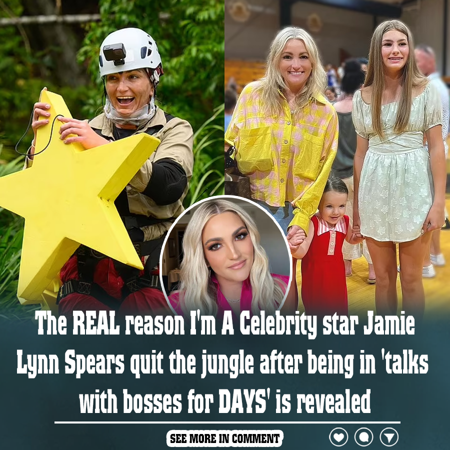 The REAL Reason I M A Celebrity Star Jamie Lynn Spears Quit The Jungle