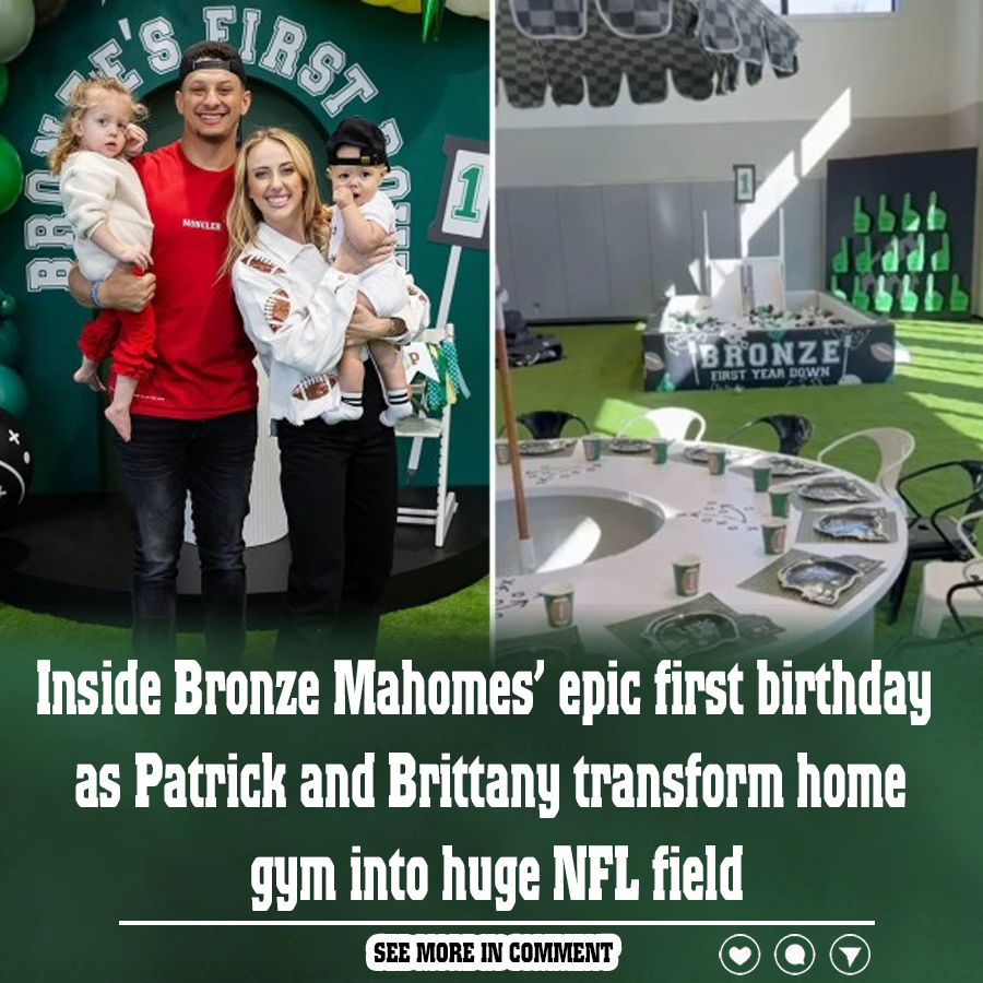 Inside Bronze Mahomes’ epic first birthday as Patrick and Brittany