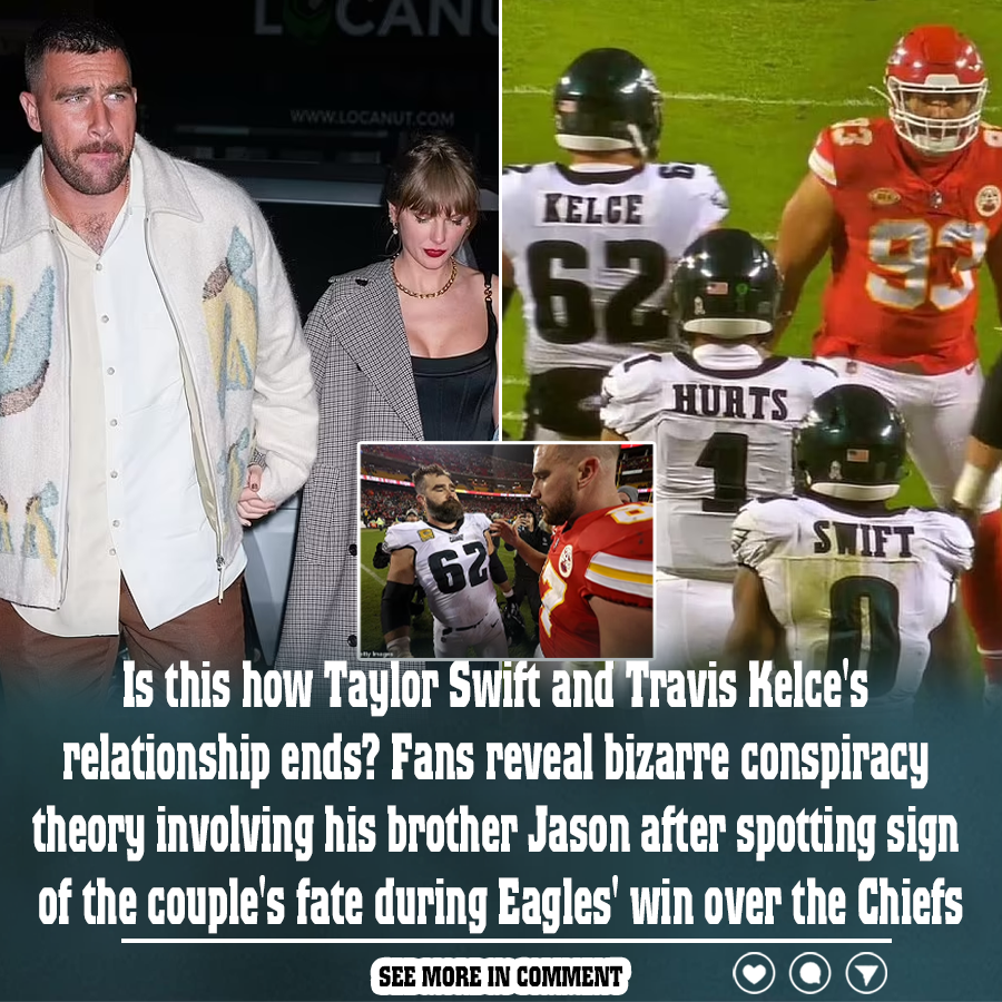 Is this how Taylor Swift and Travis Kelce's relationship ends? Fans