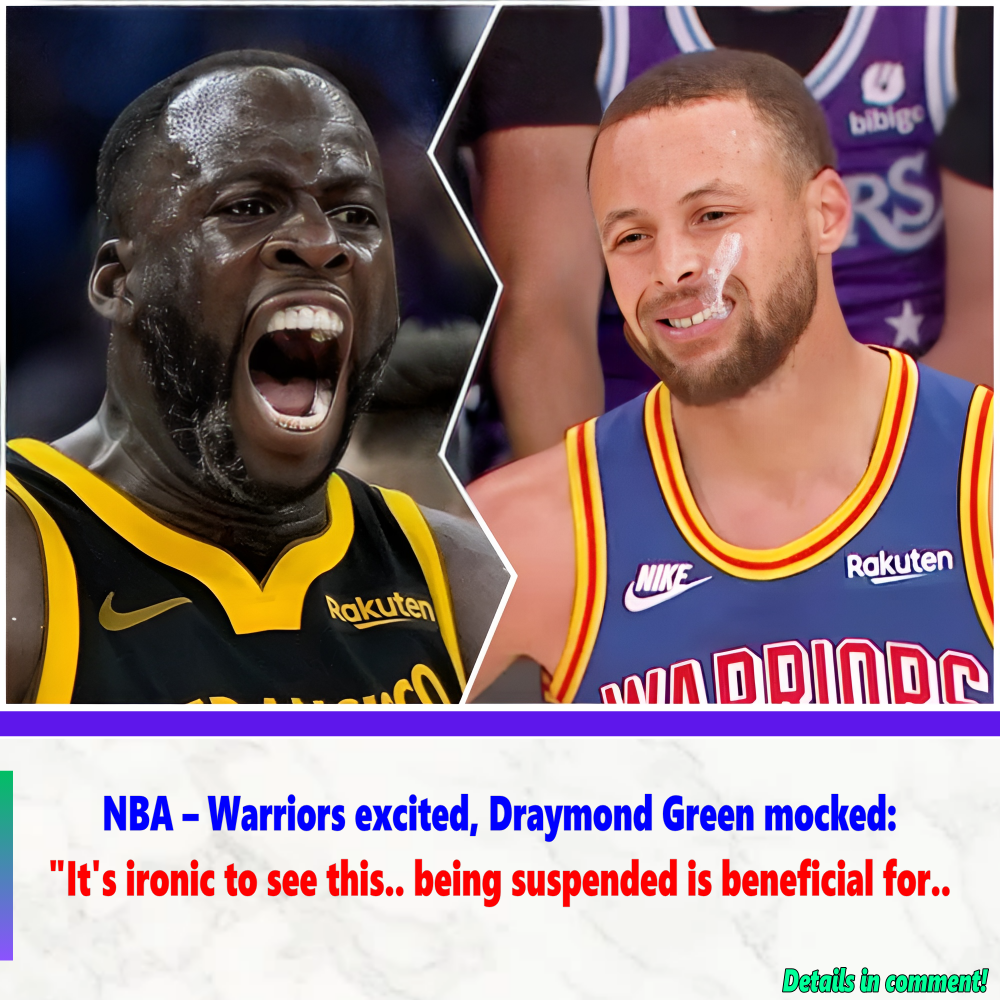 NBA Warriors Excited Draymond Green Mocked It S Ironic To See This