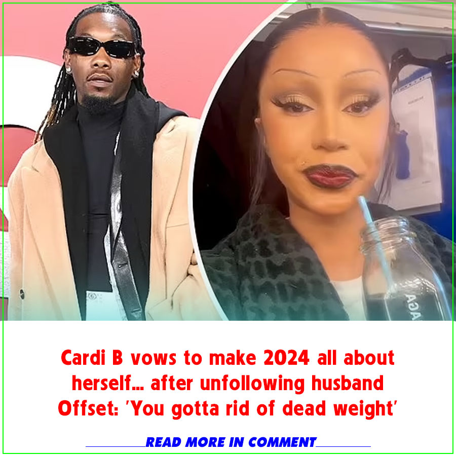 Cardi B Vows To Make 2024 All About Herself... After Unfollowing ...