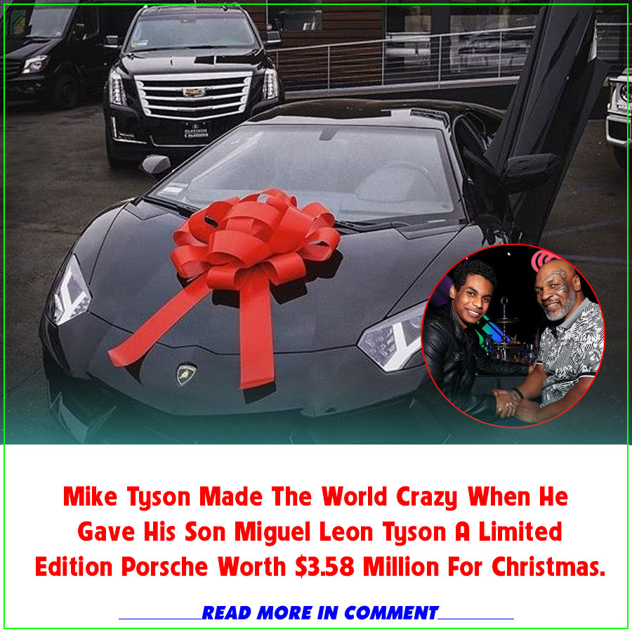 Mike Tyson Made The World Crazy When He Gave His Son Miguel Leon Tyson