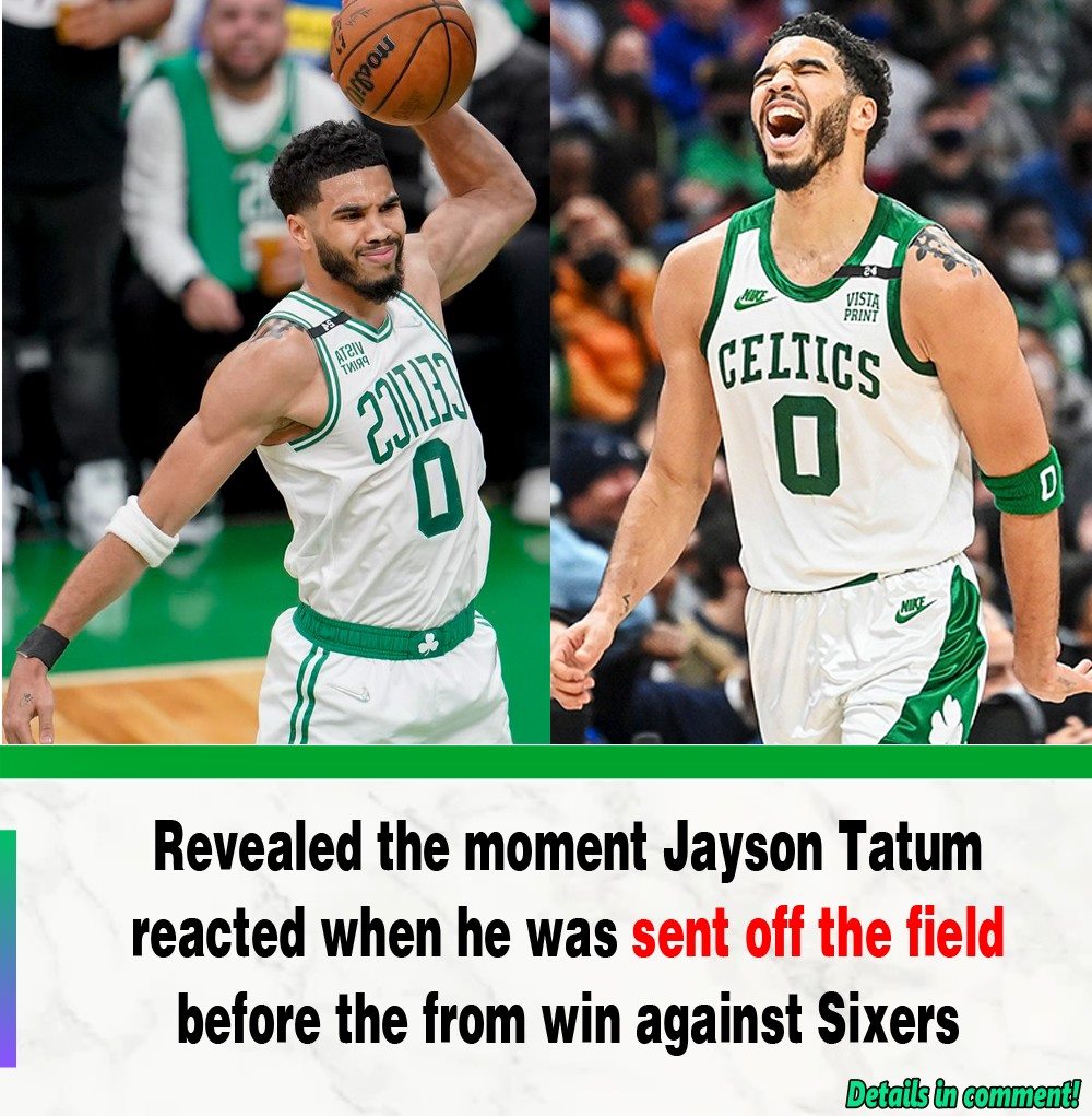 Revealed The Moment Jayson Tatum Reacted When He Was Sent Off The Field ...