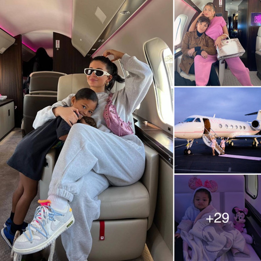 Step Inside Kylie Jenner’s Lavish 73M Kylie Air Private Jet A Pink