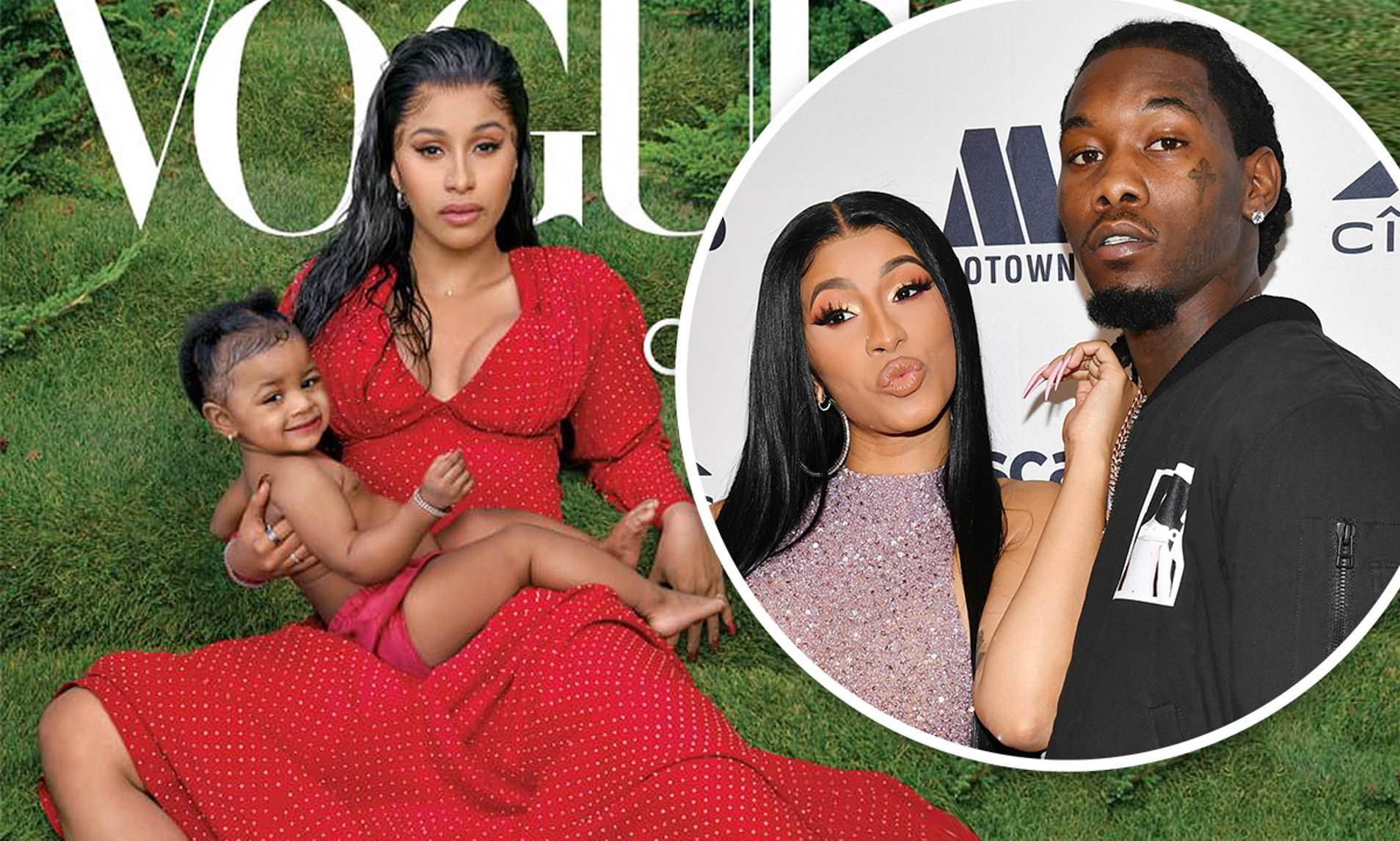 Cardi B Poses With Her Daughter On Vogue Cover As She Says She 'prayed ...