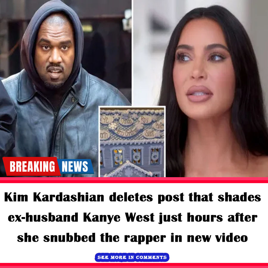 Kim Kardashian Deletes Post That Shades Ex-husband Kanye West Just ...