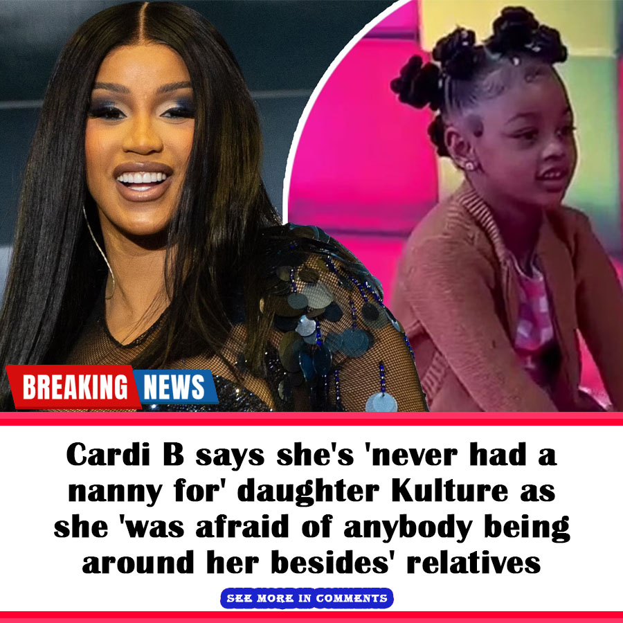 Cardi B Says She's 'never Had A Nanny For' Daughter Kulture As She 'was ...