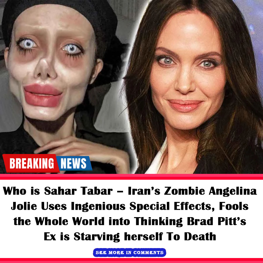 Who Is Sahar Tabar Irans Zombie Angelina Jolie Uses Ingenious Special Effects Fools The