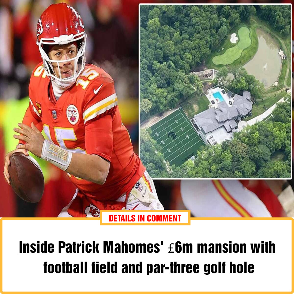 Inside Patrick Mahomes M Mansion With Football Field And Par Three