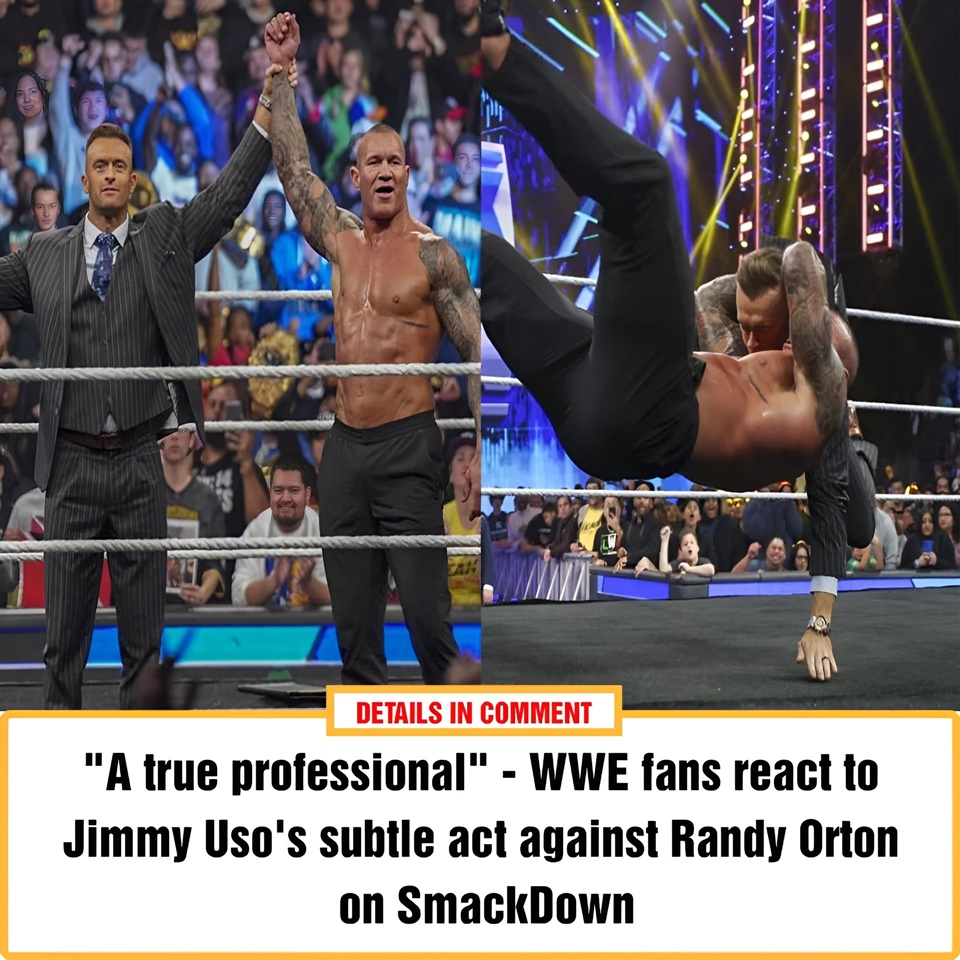 A True Professional WWE Fans React To Jimmy Uso S Subtle Act