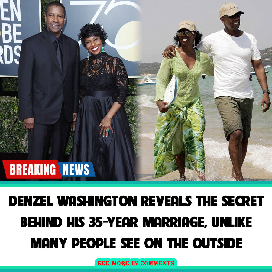 Denzel Washington Reveals The Secret Behind His Year Marriage