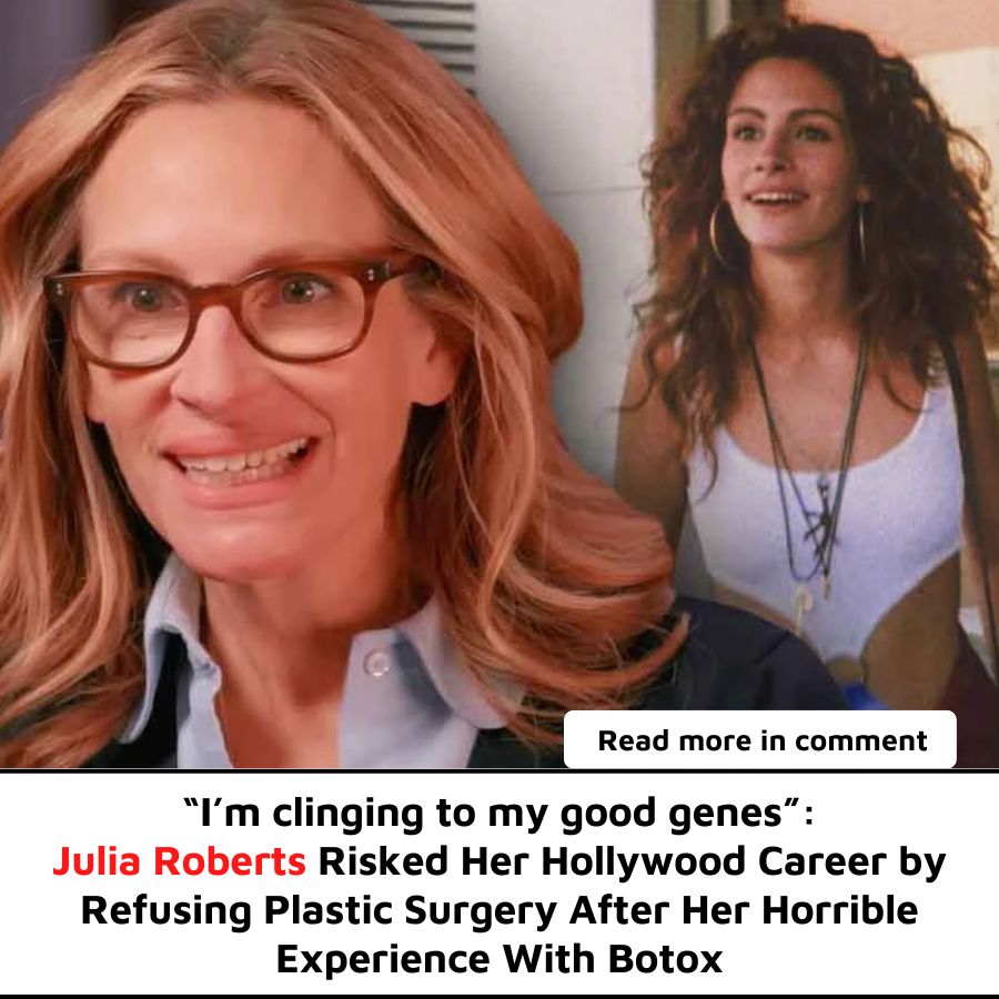 “I’m clinging to my good genes” Julia Roberts Risked Her Hollywood(01)
