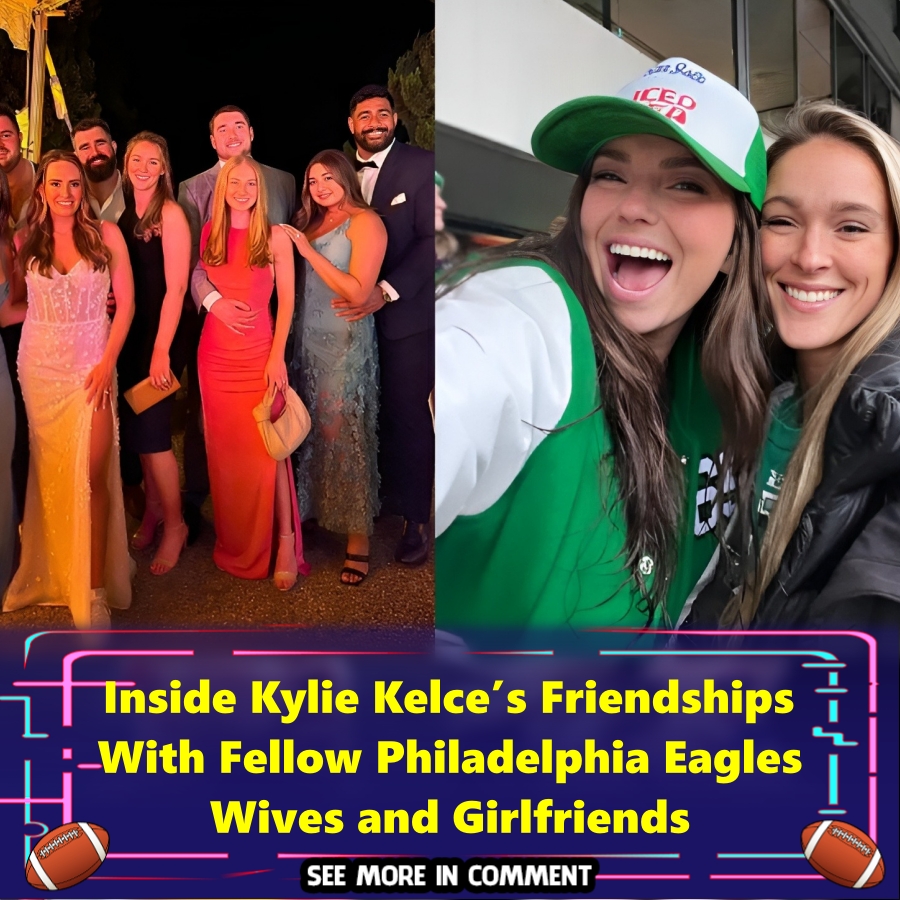 Inside Kylie Kelce’s Friendships With Fellow Philadelphia Eagles Wives