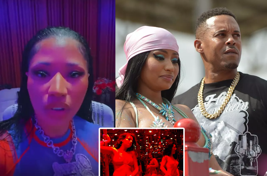 Nicki Minaj And Husband Separate Kenneth Was Caught Bringing A Bunch Of Dancers To Their House 4328