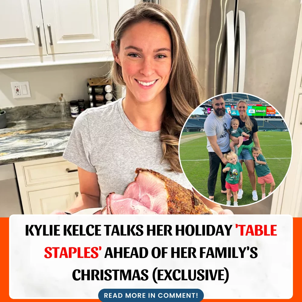 Kylie Kelce Talks Her Holiday 'Table Staples' Ahead of Her Family's
