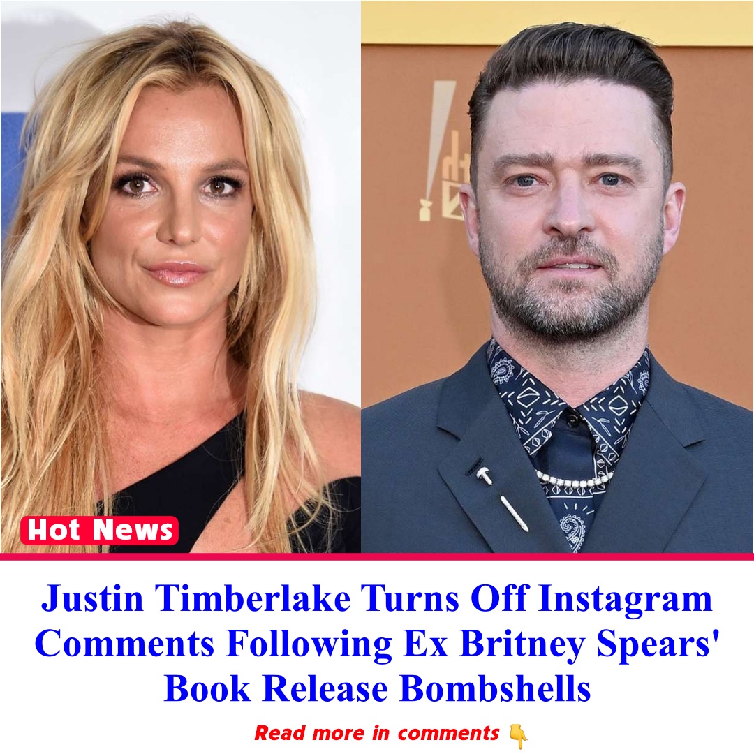 Justin Timberlake has turned off his Instagram comments after Britney