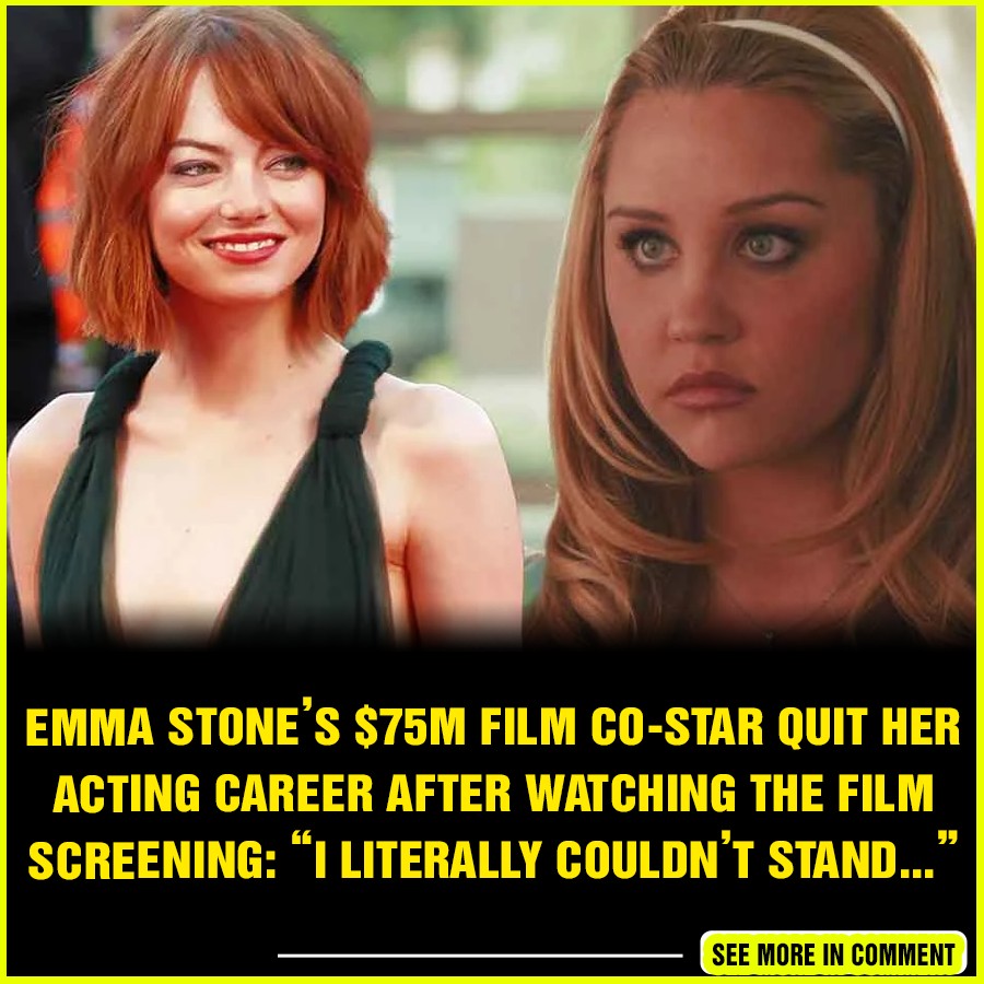 Emma Stone’s 75M Film Costar Quit Her Acting Career After Watching