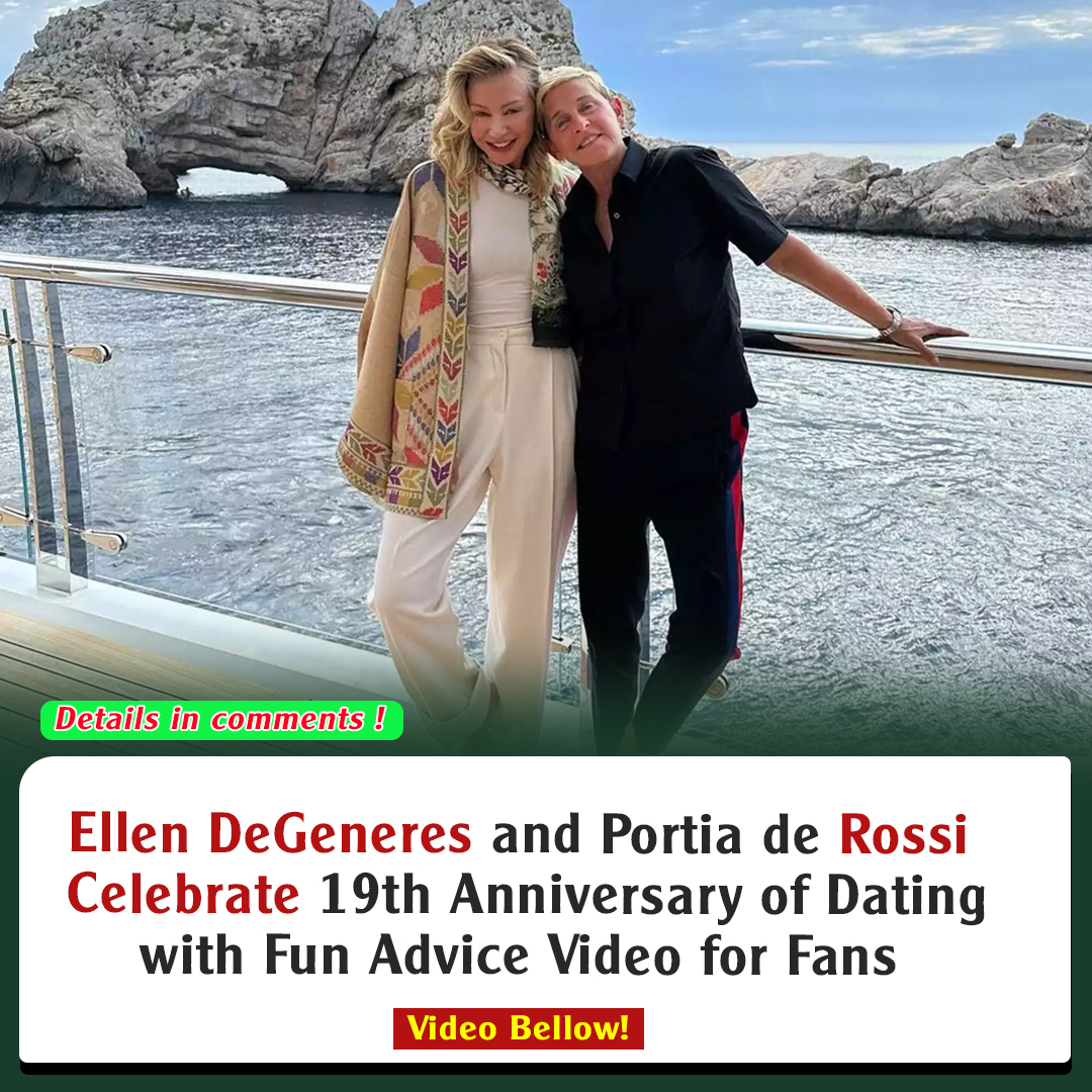 Ellen Degeneres And Portia De Rossi Celebrate Th Anniversary Of