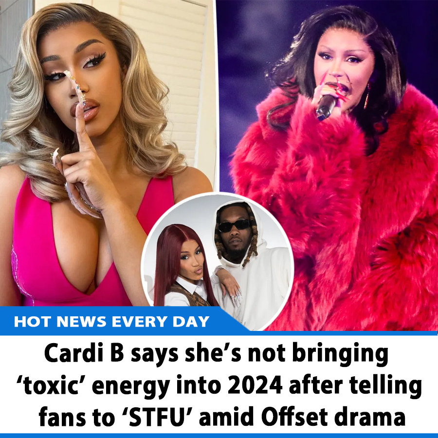 Cardi B Says Shes Not Bringing Toxic Energy Into After Telling