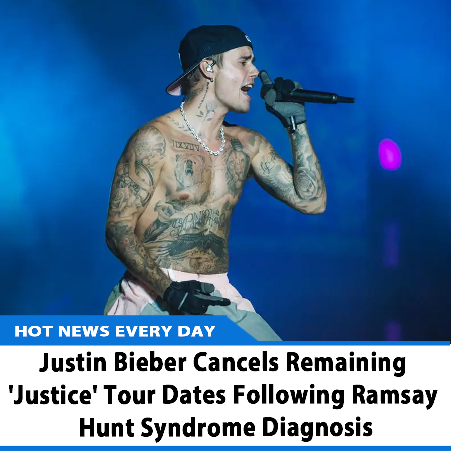 Justin Bieber Cancels Remaining 'Justice' Tour Dates Following Ramsay