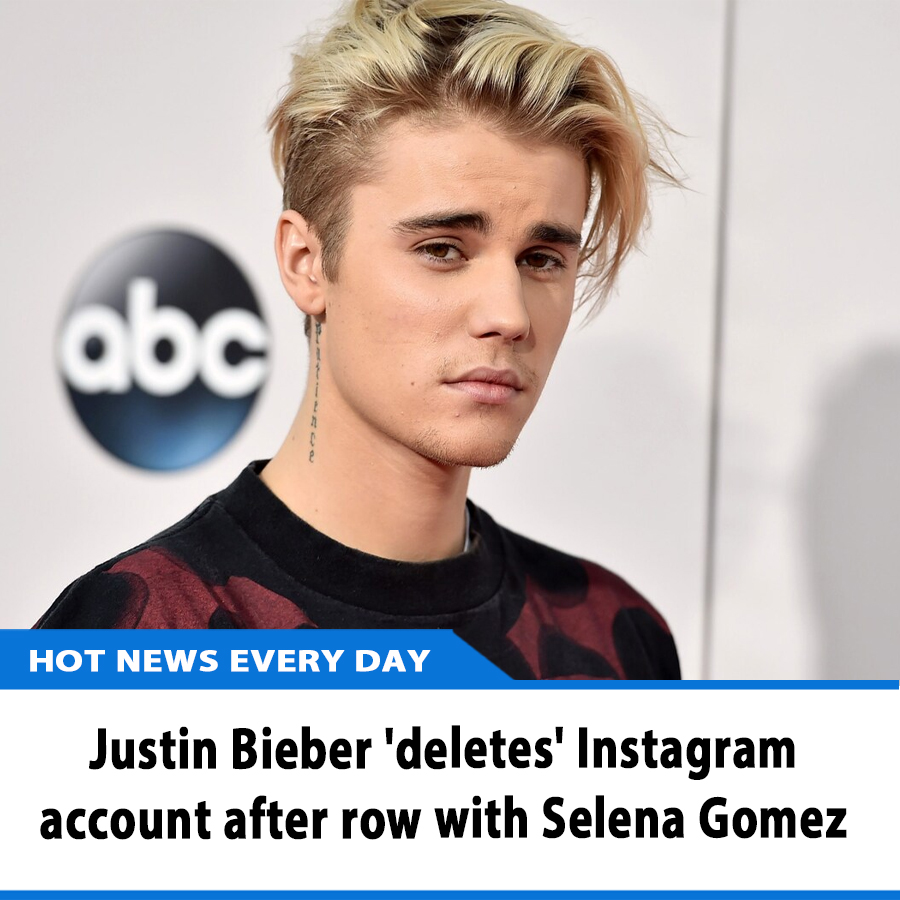 Justin Bieber 'deletes' Instagram Account After Row With Selena Gomez ...