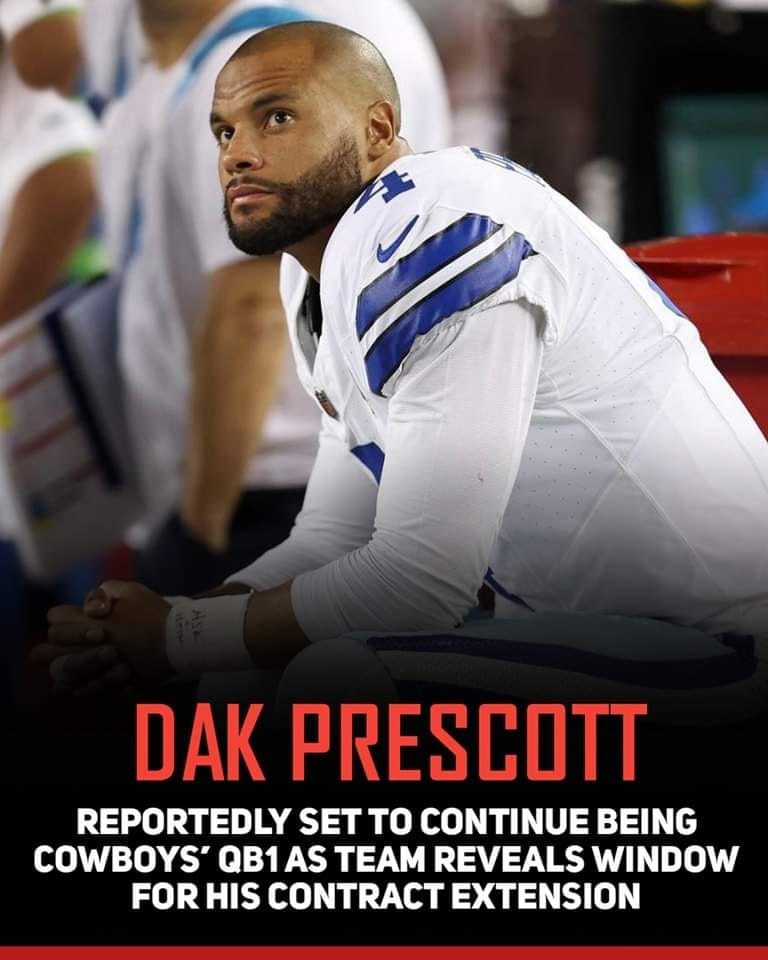 Dak Prescott Reportedly Set To Continue Being Cowboys’ QB1 As Team ...