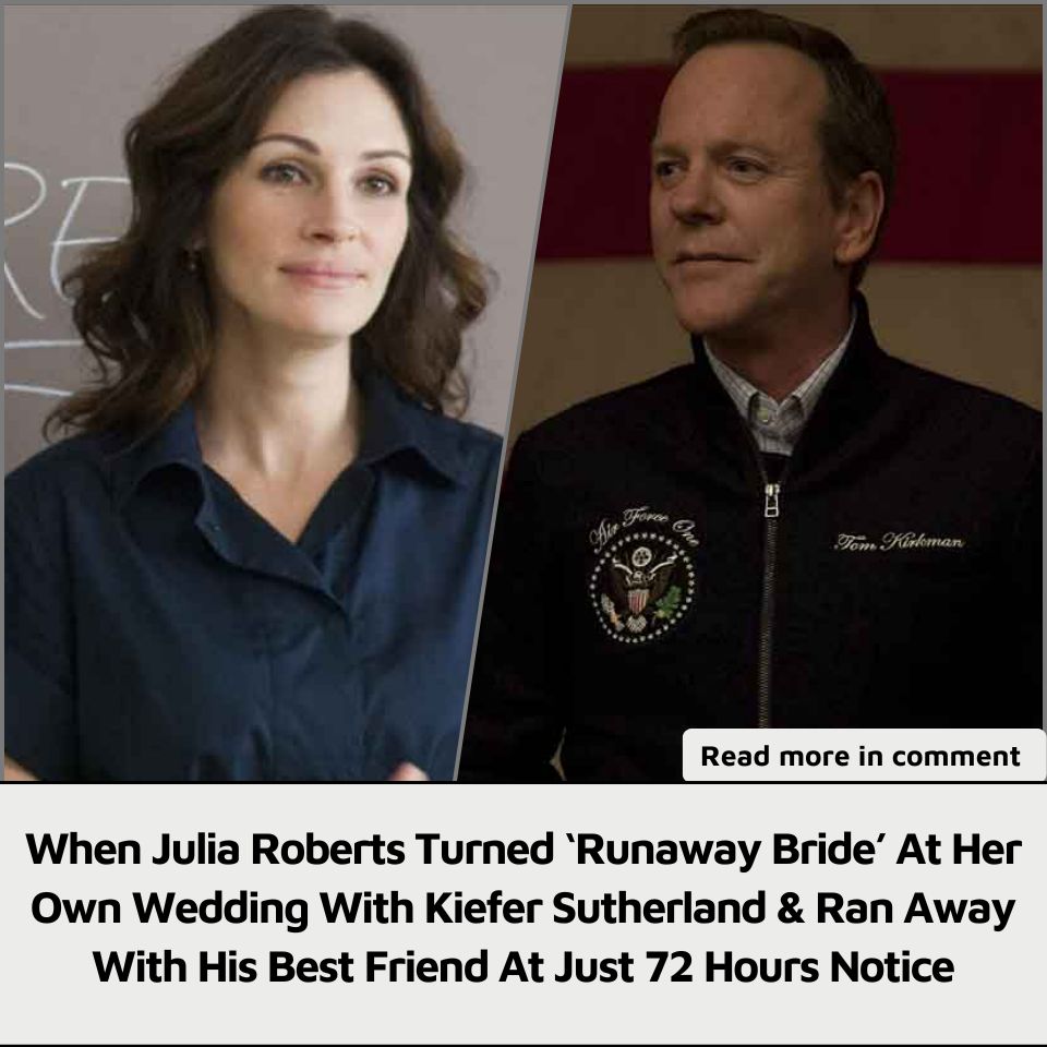 When Julia Roberts Turned Runaway Bride At Her Own Wedding With