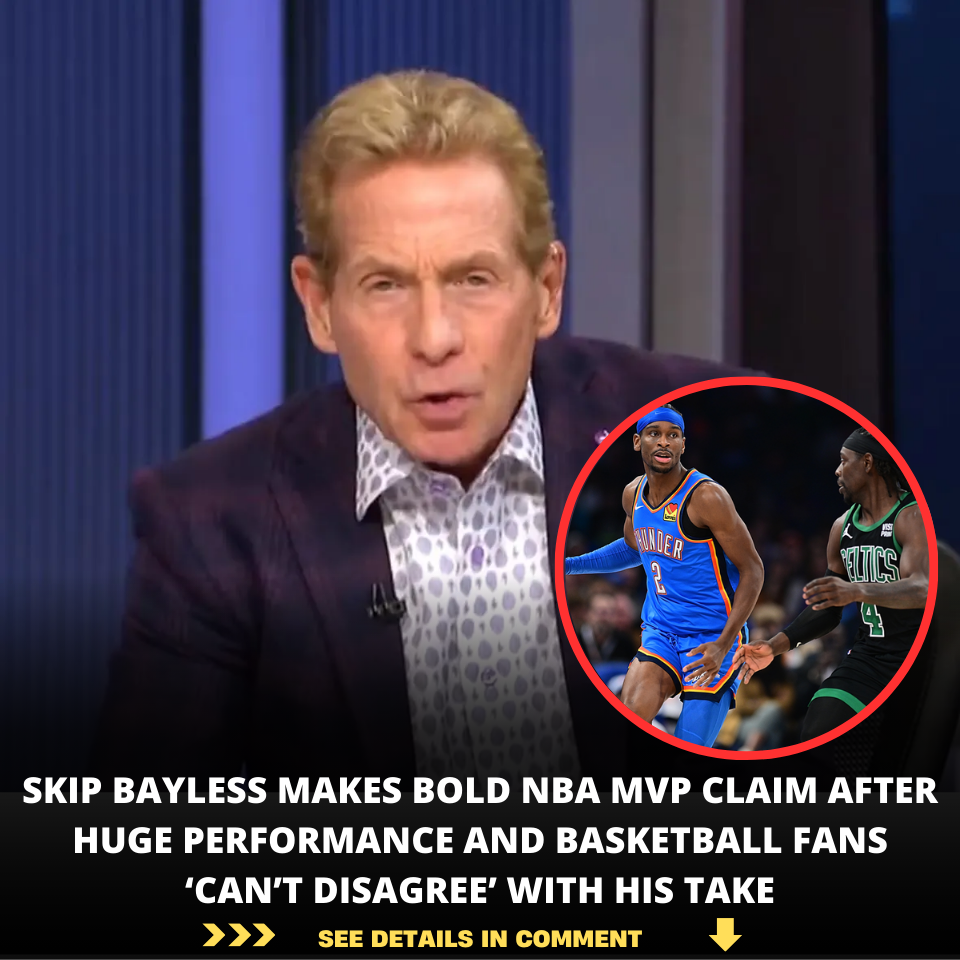 Skip Bayless makes bold NBA MVP claim after huge performance and