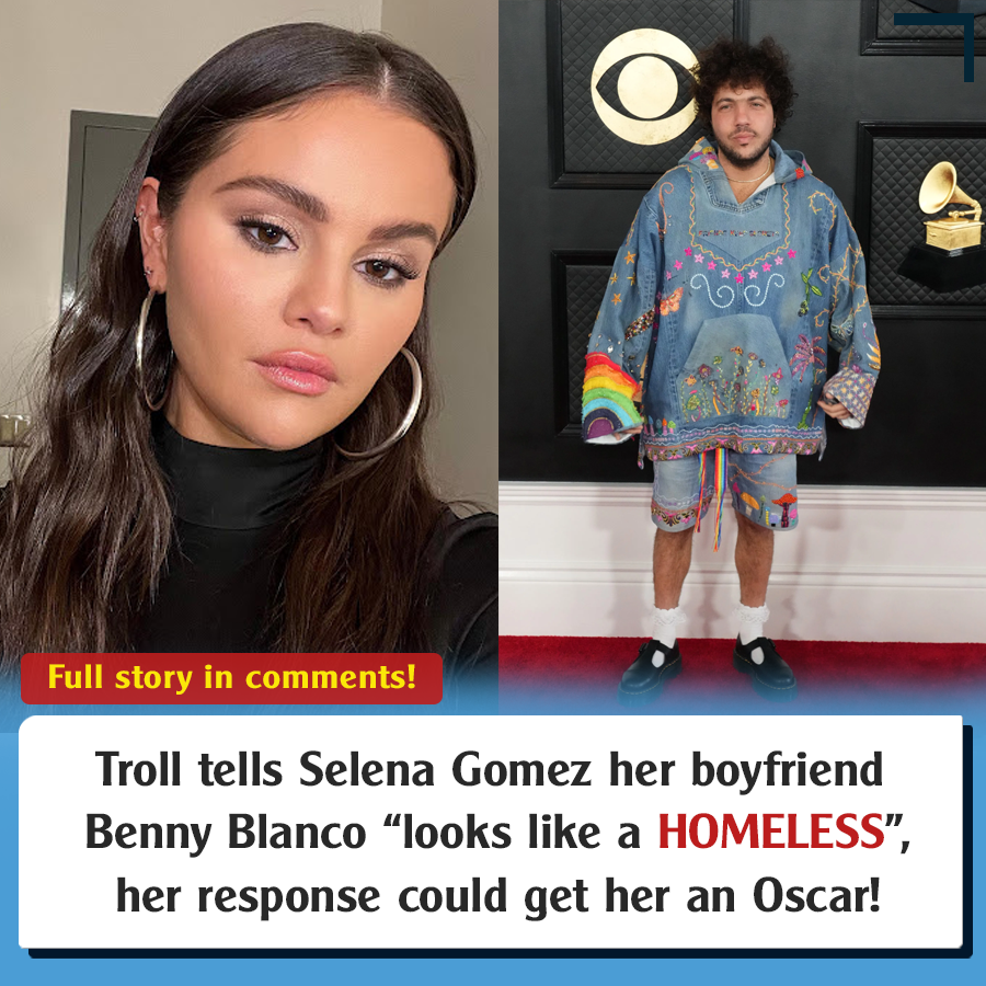 Troll Tells Selena Gomez Her Boyfriend Benny Blanco Looks Like A