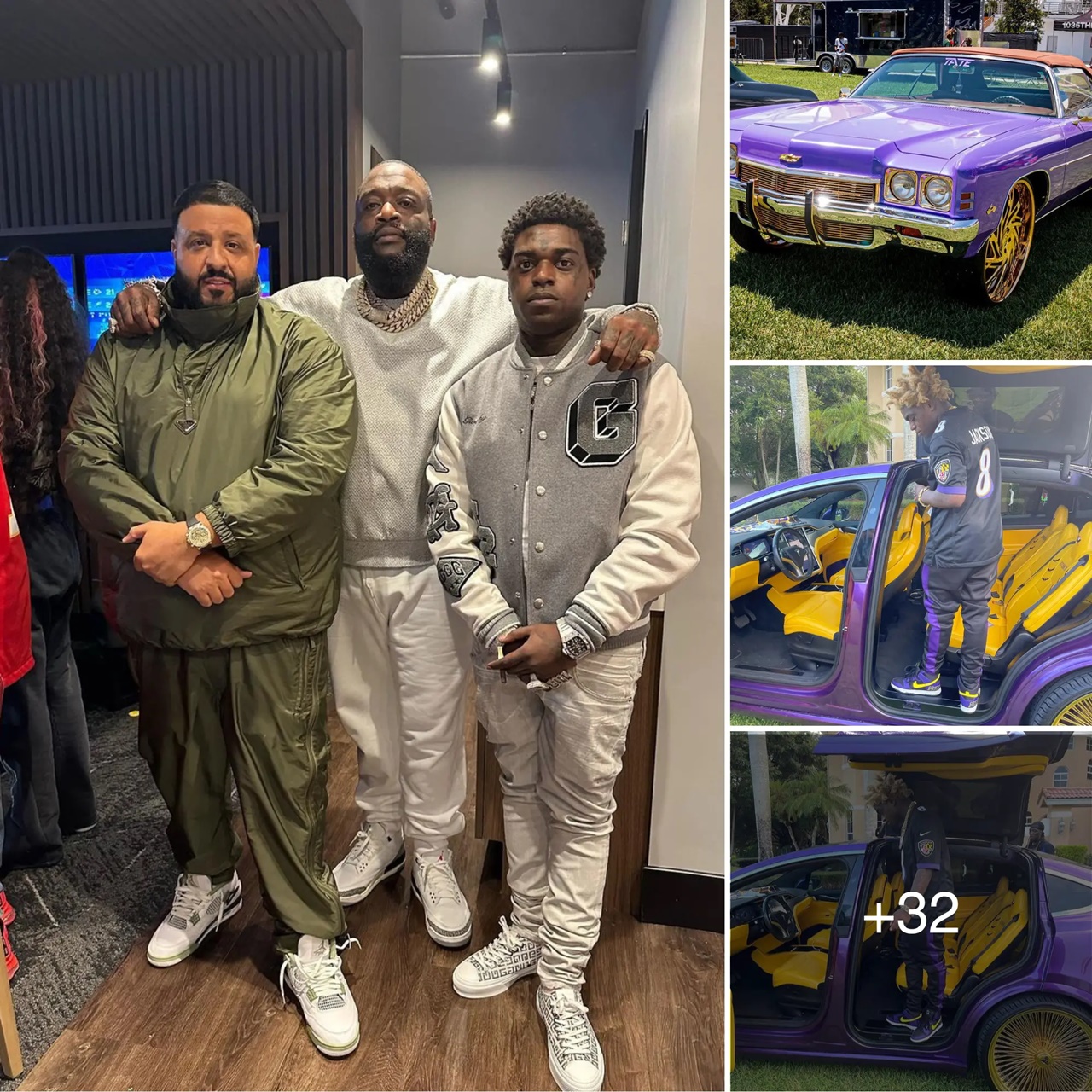 Kodak Black Was Specially Given A Beautifully Designed Car By Dj Khaled