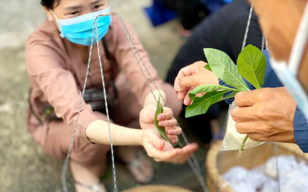  Ngơ ngác cảnh tượng có 1 0 2 ở Việt Nam: Cả chục người thi nhau vặt lá để lấy nó thay tiền đi mua... đồ ăn! - Ảnh 1.