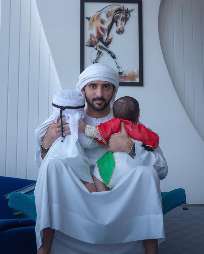 Thái tử đẹp trai nhất Dubai làm triệu fan nữ ngỡ ngàng khi khoe hai con sinh đôi, danh tính người vợ bí ẩn càng gây tò mò - Ảnh 5.