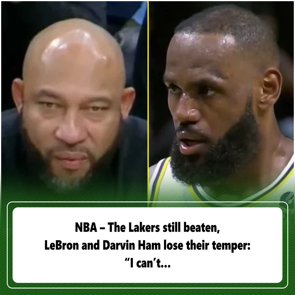 NBA – The Lakers Still Beaten, LeBron And Darvin Ham Lose Their Temper ...