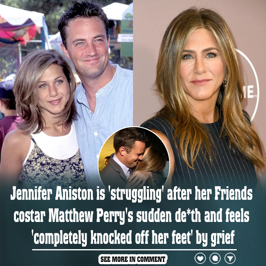 Jennifer Aniston is 'struggling' after her Friends costar Matthew Perry ...
