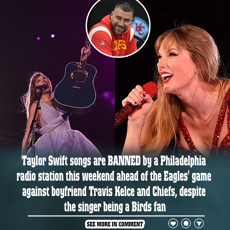 Taylor Swift Songs Are Banned By A Philadelphia Radio Station This Weekend Ahead Of The Eagles 3590