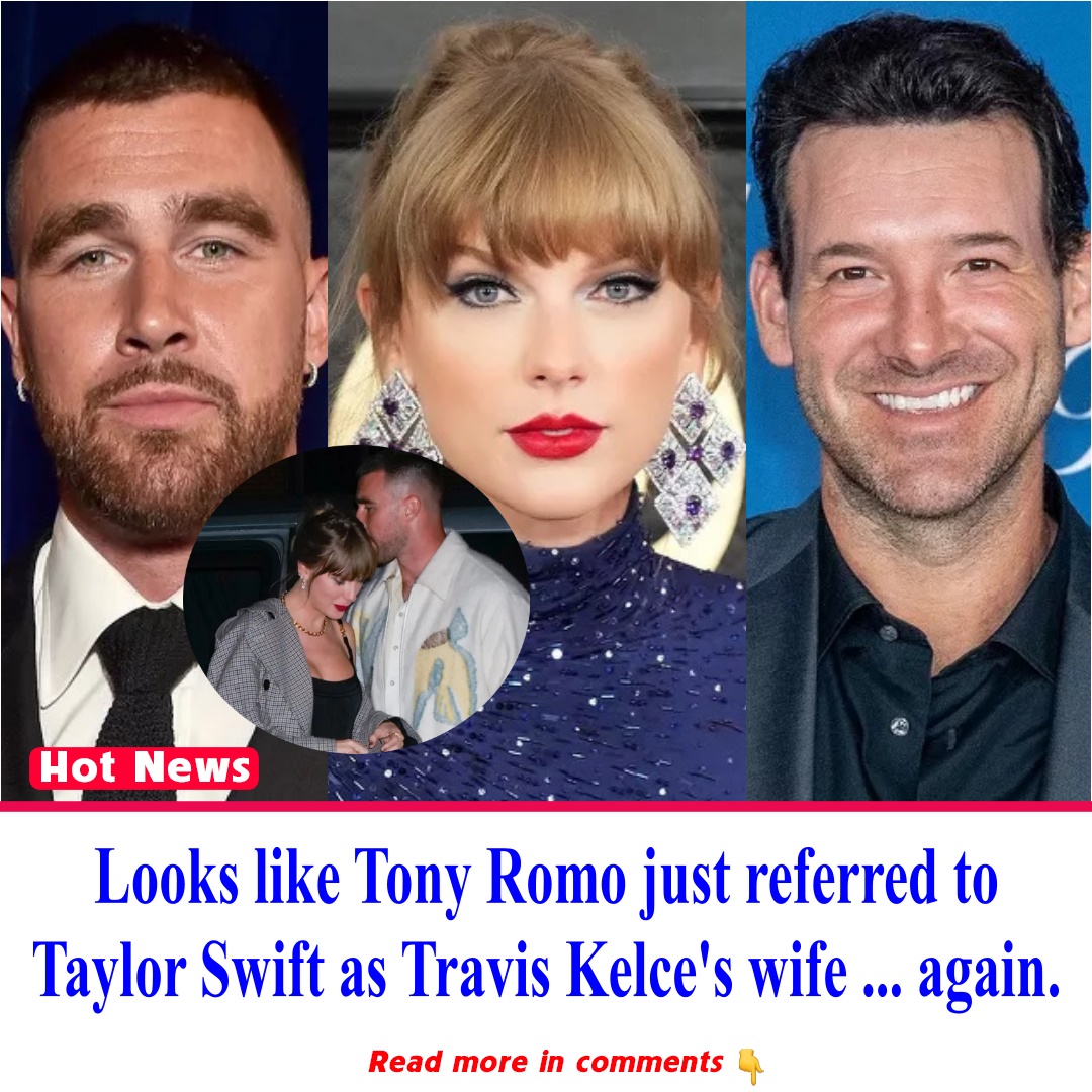 Looks Like Tony Romo Just Referred To Taylor Swift As Travis Kelce's ...