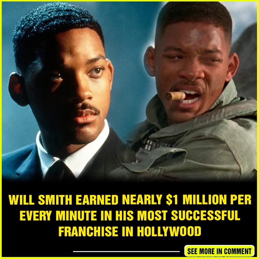 Will Smith Earned Nearly 1 Million Per Every Minute in His Most