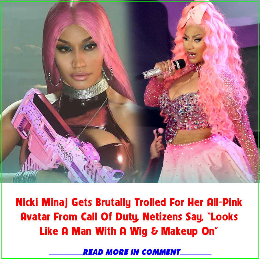 nicki-minaj-gets-brutally-trolled-for-her-all-pink-avatar-from-call-of