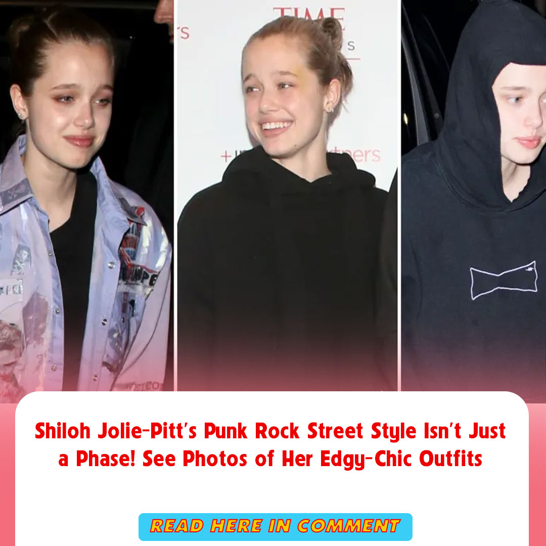 Shiloh JoliePitt’s Punk Rock Street Style Isn’t Just a Phase! See