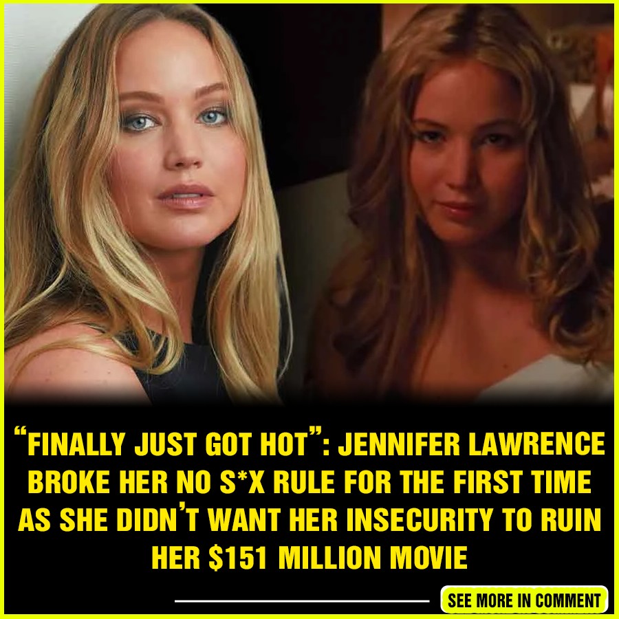 “Finally just got hot”: Jennifer Lawrence Broke Her No S*x Rule For the ...