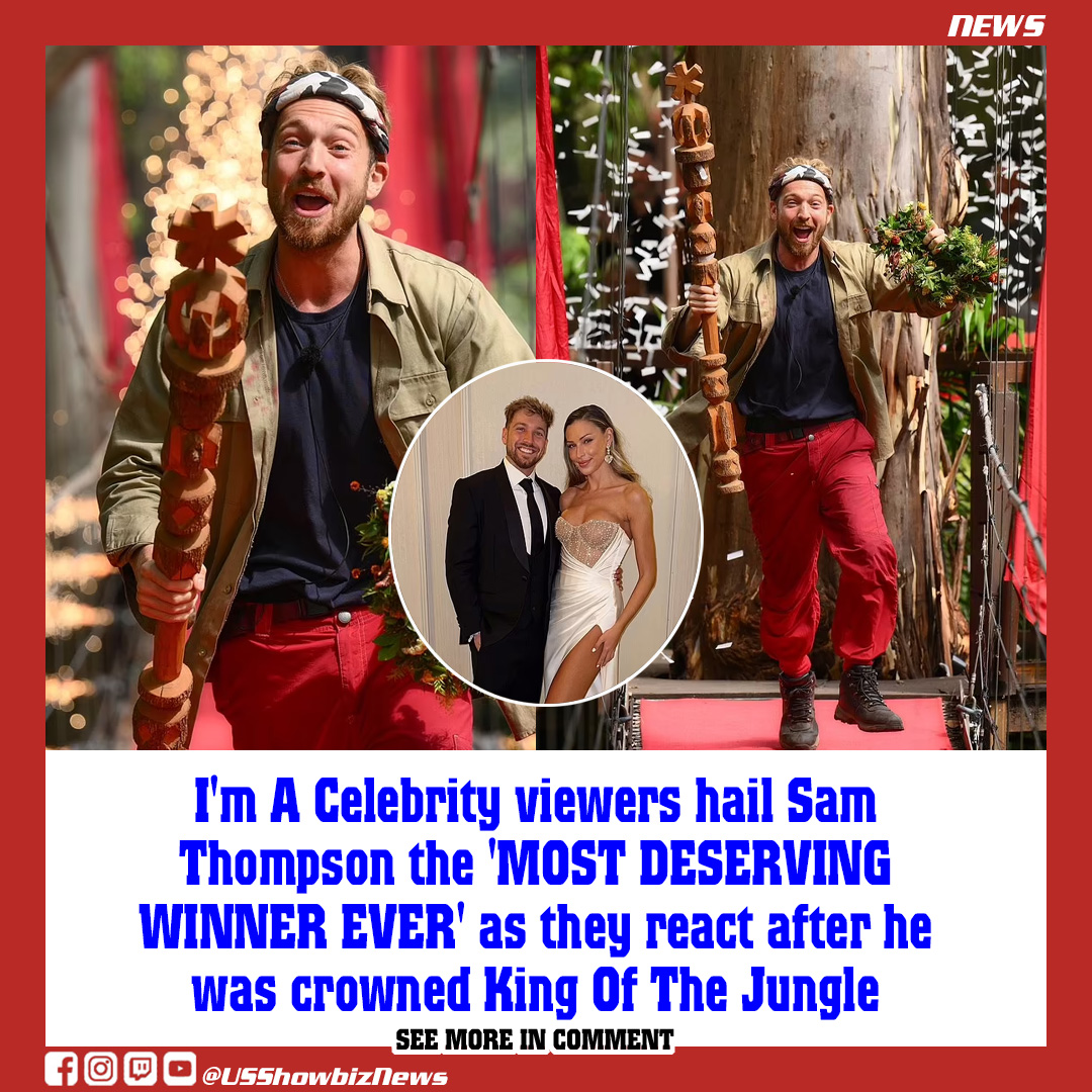 I'm A Celebrity viewers hail Sam Thompson the 'MOST DESERVING WINNER