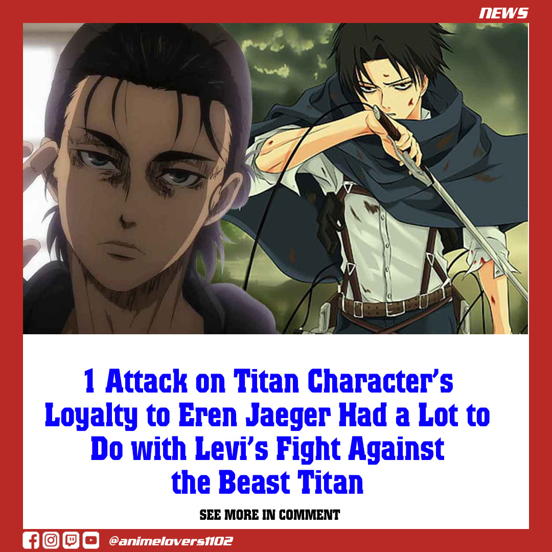 1 Attack on Titan Characterâs Loyalty to Eren Jaeger Had a Lot to Do ...
