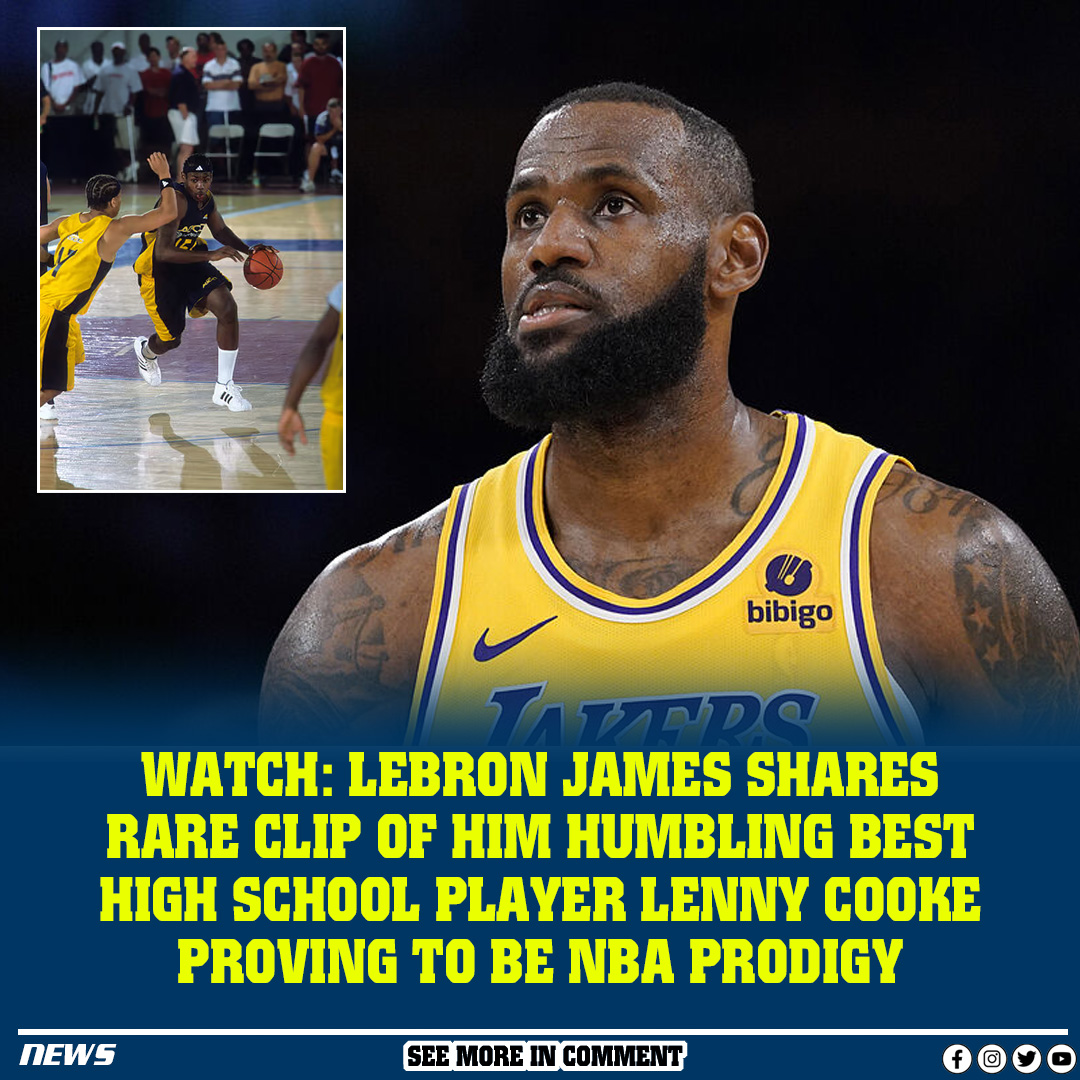 WATCH: LEBRON JAMES SHARES RARE CLIP OF HIM HUMBLING BEST HIGH SCHOOL ...