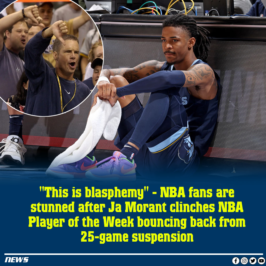 "This Is Blasphemy" - NBA Fans Are Stunned After Ja Morant Clinches NBA ...