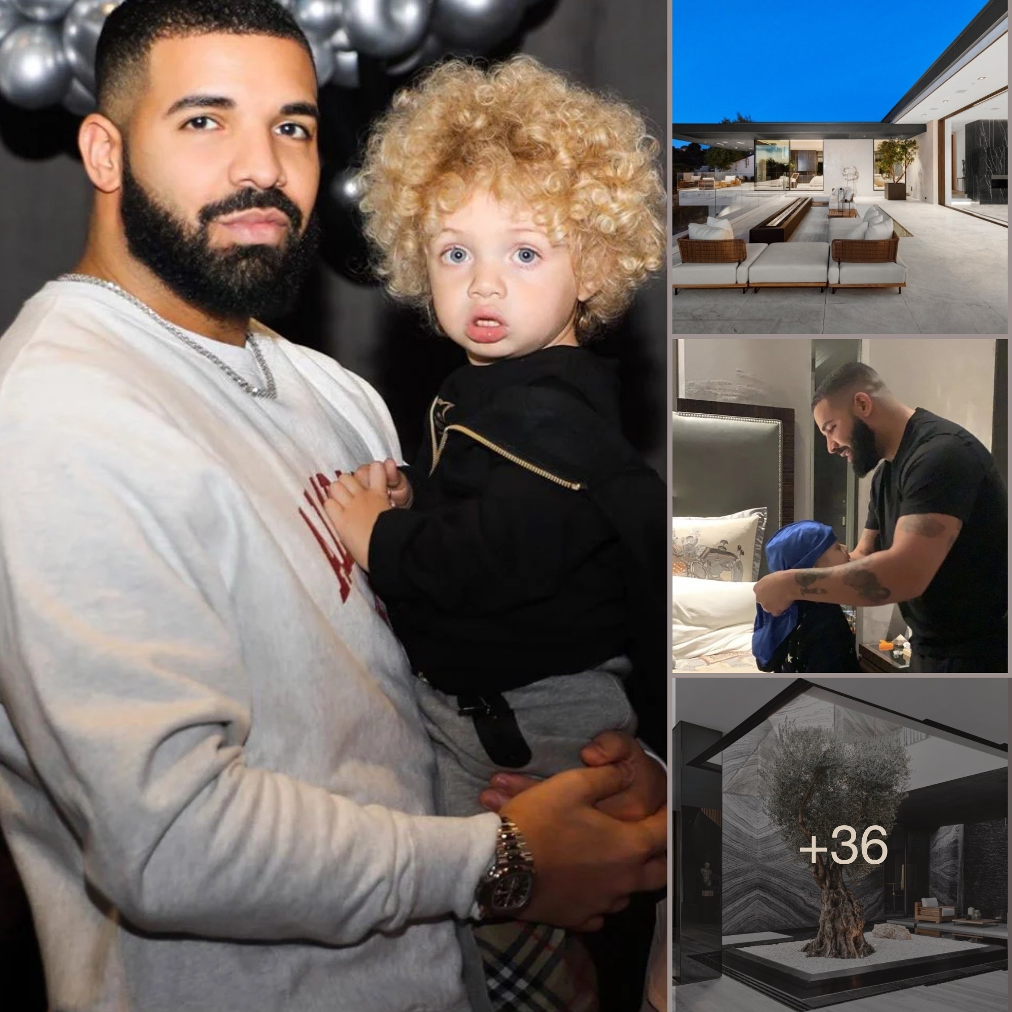 Drake gives his beloved grandson a $65M villa inspired by nature - News