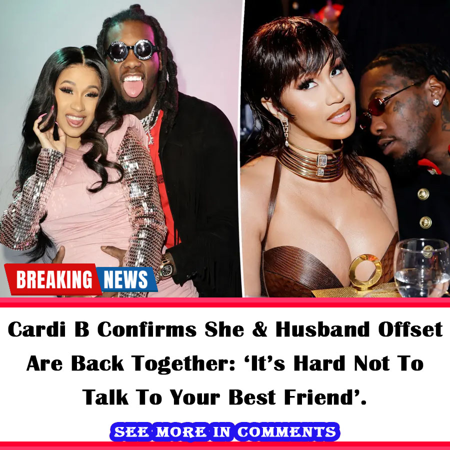 Cardi B Confirms She And Husband Offset Are Back Together ‘its Hard